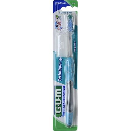 Gum Kid'S Technic Toothbrush - Normal Medium Bristles Orange