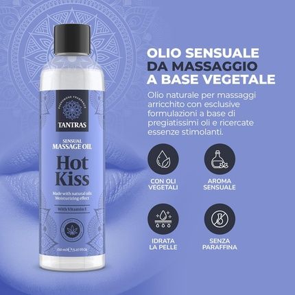 Intimateline Tantras Love Oil Hot Kiss Fragrant Massage Oil For Intimate Use