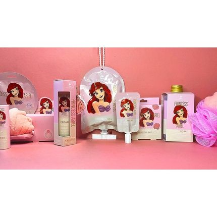 Mad Beauty Disney Pure Princess Ariel Shell Design Loofah Body Puff The Little Mermaid - Image 3