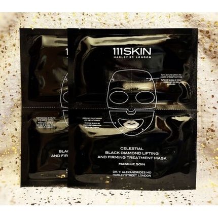 111Skin Celestial Black Diamond Lifting And Firming Treatment Mask - Pack Of 2