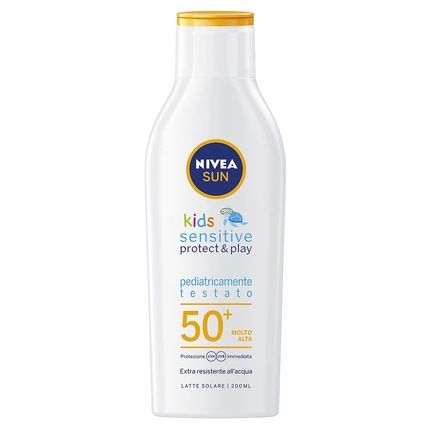Nivea Sun Babies & Kids Sensitive Protect 50+ Molto Alta 200Ml