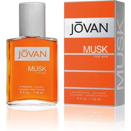 Jovan Musk Aftershave Lotion For Men 118Ml