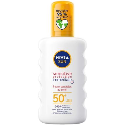 Nivea Sun Spray Sensitive Instant Protection Spf 50+ 200Ml