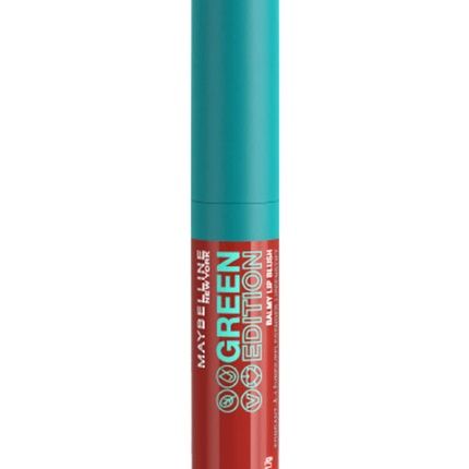 Maybelline Green Edition Balmy Lip Blush Lipstick Organic Vegan 010 Sandalwood