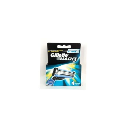 Gillette Mach3 Cartridge Pack Of 4