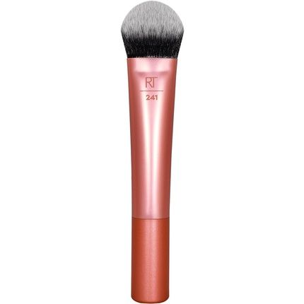 Real Techniques Seamless Complexion Makeup Brush For Liquid And Cream Foundations And Brightening Concealer Makeup Brush