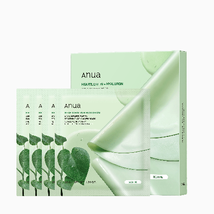 Anua Heartleaf 70 Soothing Collagen Mask 4 Pack