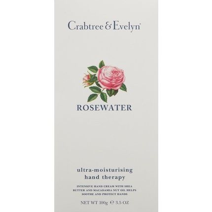 Crabtree & Evelyn Rosewater Hand Therapy 100G 3.5 Ounces