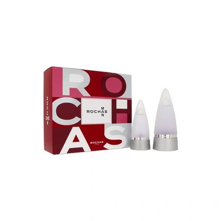 Rochas Man Eau De Toilette Spray 100 Ml Set Includes 100 Ml And 50 Ml