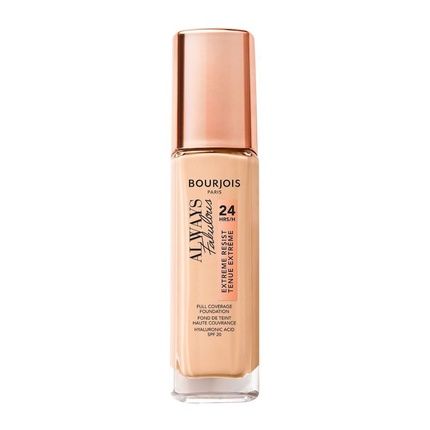 Bourjois Always Fabulous Extreme Resist Spf20 Concealing Foundation 120 Light Ivory 30Ml