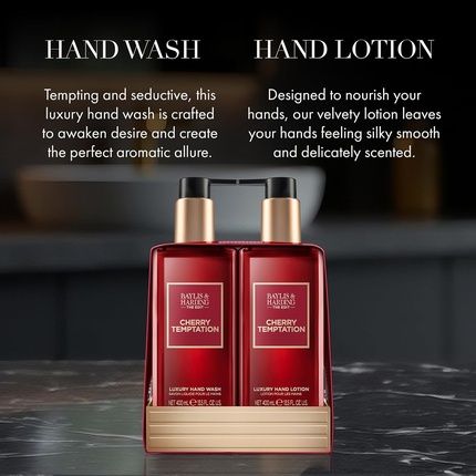 Baylis & Harding The Edit Cherry Temptation Hand Wash 400Ml - Pack Of 2