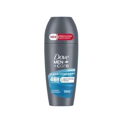 Dove Men+Care Advanced Care Clean Comfort Antiperspirant Roll-On 50Ml