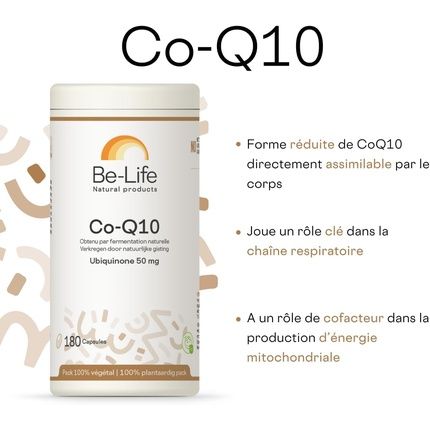 Be-Life Co-Q10 50Mg 180 Capsules