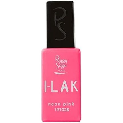 Peggy Sage I-Lak Soak Off Gel Polish Neon Pink 11Ml