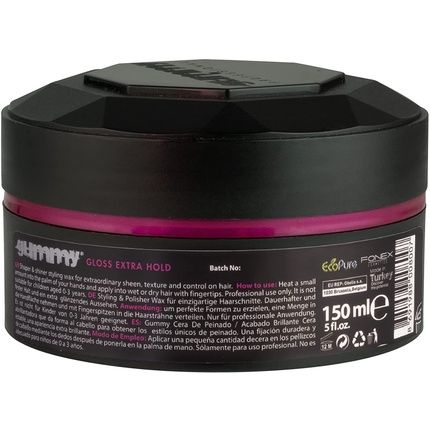 Gummy Styling Wax 150Ml Extra Hold Extra Gloss
