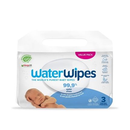 Cleaning Waterwipes Sachets Pack Waterwipes 180 Units