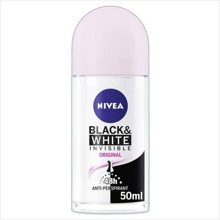Nivea Invisible For Black & White Roll-On Deodorant 50Ml