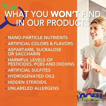Now Foods Inositol 500Mg Healthy Membrane Function Cellular Health 100 Capsules - Image 3