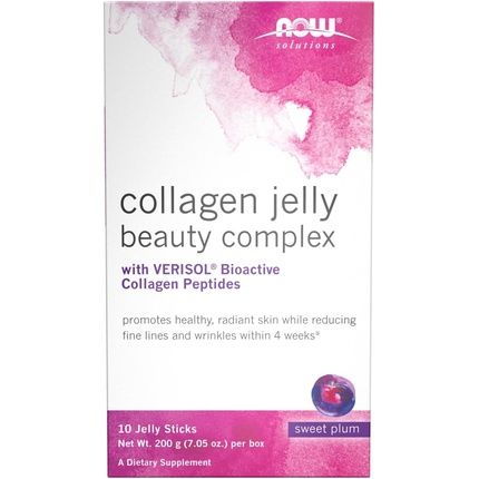 Now Foods Collagen Jelly Beauty Complex Sweet Plum