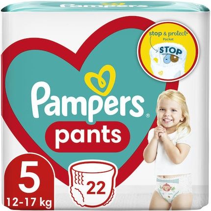 Pampers Pants Max Size 5 4X22 Count Diapers