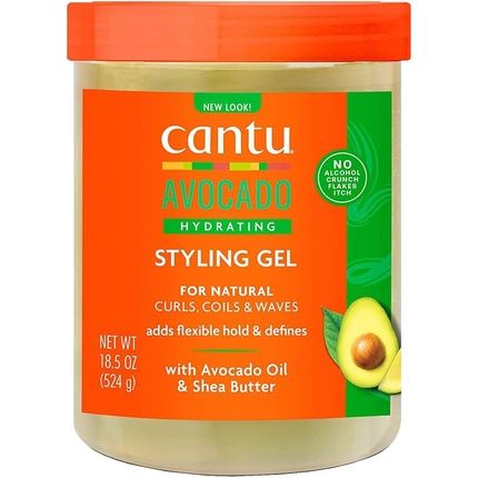 Cantu Avocado Hydrating Gel 18.5Oz 524G