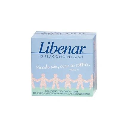 Perrigo Italia Libenar Physiological Solution For Nasal Hygiene 15 Bottles