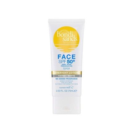 Bondi Sands Everyday Matte Tinted Face Lotion - Spf 50+ - 75 Ml