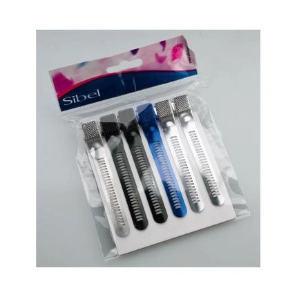 Sibel Aluminum Vent Clip 6 Pieces Assorted