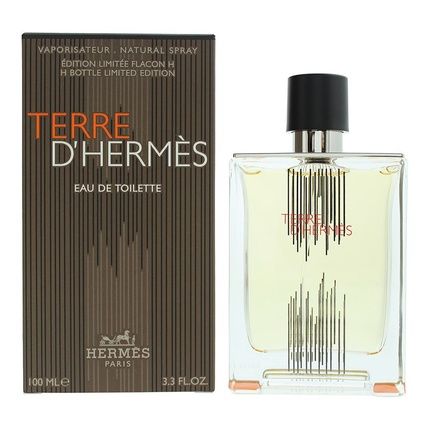 Hermes Terre Dhermes H Bottle Limited Edition Eau De Toilette 100Ml For Men