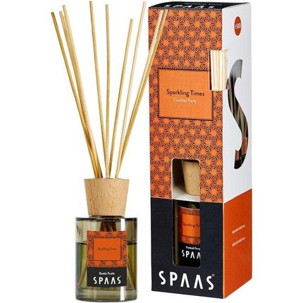 Spaas Scented Sticks 80Ml Sparkling Times Ginger-Orange Liquid Glass L 7Cm X W 6.2Cm X H 29Cm - Image 3