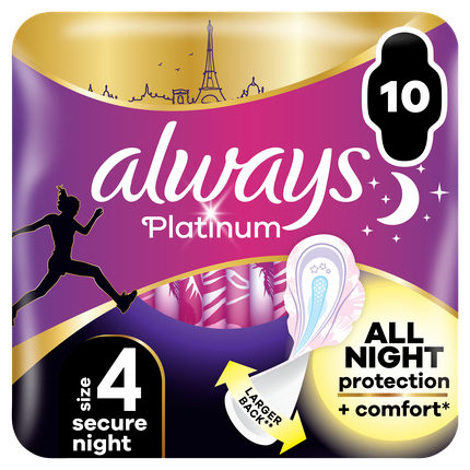 Always Ultra Platsecure Night - 12 Count