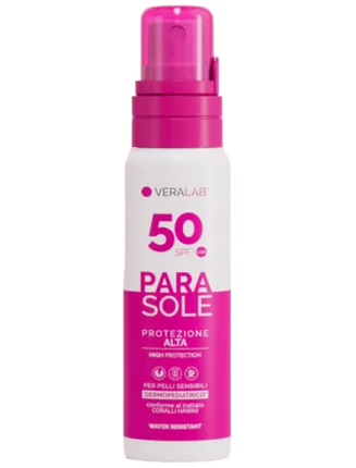 Veralab Parasole 30 Sun Milk Spray Protection Spf 50