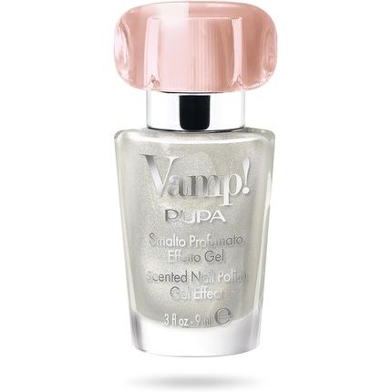 Pupa Vamp! Scented Nail Polish Effect Gel Tin 125 White Snow