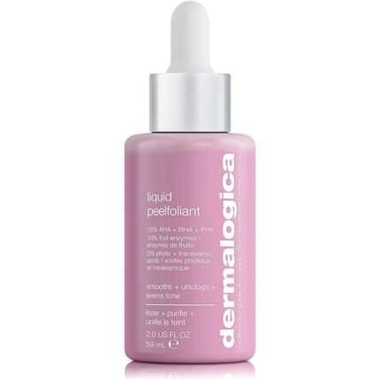 Dermalogica Liquid Peelfoliant With Glycolic Acid Face Exfoliator Peel 2 Fl Oz
