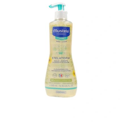 Mustela Bb Stelatopia Shower Oil 500 Ml For Extremely Dry And Atopic Skin - Image 3