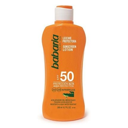 Babaria Sunscreen Lotion With Aloe Vera Spf 50 200Ml - Image 3