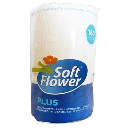 Soft Flower X1 Asciug160 Strappi Paper Towels