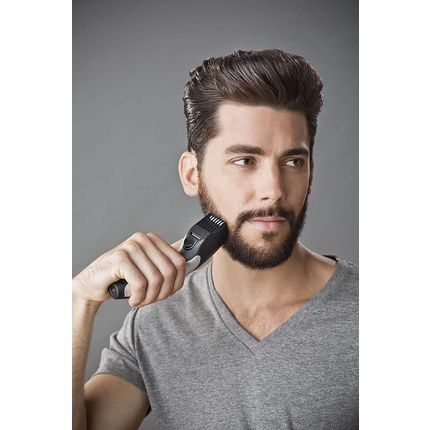 Remington Men'S Beard Trimmer Set Mb320C With Ceramic Coated Blades And 9 Length Settings - Black - Image 3