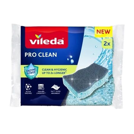 Vileda Proclean Sponge Net 2 Pieces Viscose