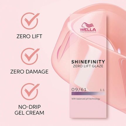 Wella Professionals Shinefinity 010/0 Light Blonde Natural 60Ml - Image 3