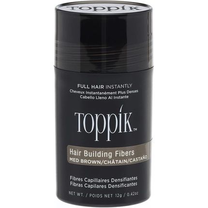 Toppik Hair Building Fibres Powder Medium Brown 12G