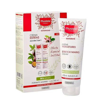 Mustela Anti Stretch Marks Body Cream 250Ml - Pack Of 2