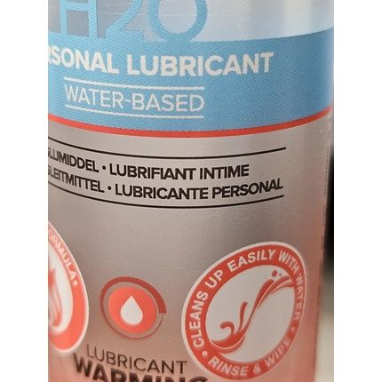 System Jo H2O Warming Lubricant 60Ml - Image 3