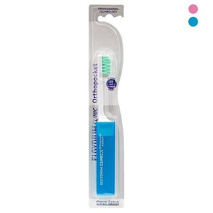Elgydium Clinic Orthopocket Orthodontic Travel Toothbrush