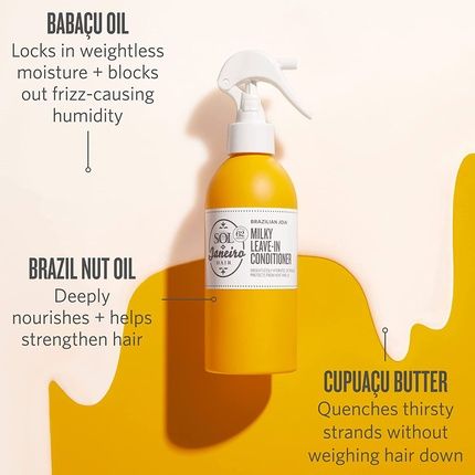 Sol De Janeiro Brazilian Joia Milky Leave In Conditioner 219Ml - Image 3