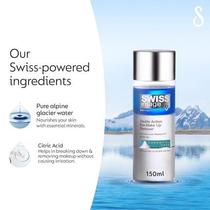 Essential Care Double Action Eye Makeup Remover 150Ml Waterproof & Stubborn - Image 3