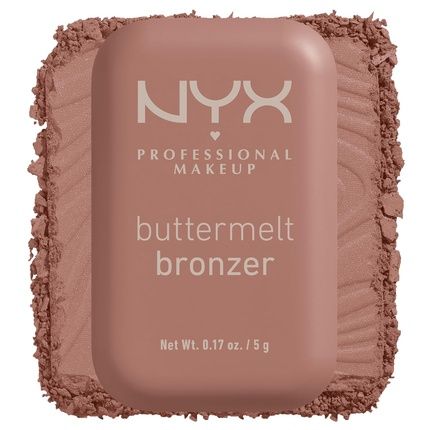 Nyx Professional Makeup Matte Buttermelt Bronzer Longwear Face Makeup Vegan Formula Deserve Butta 03 0.17 Ounce