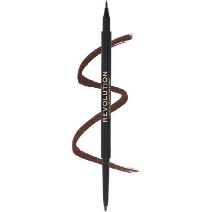 Makeup Revolution Felt & Kohl Eyeliner Brown