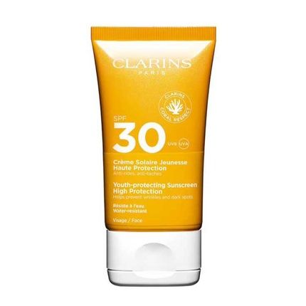Clarins Youth Protecting Sunscreen Spf 30 Protective Face Cream 50 Ml