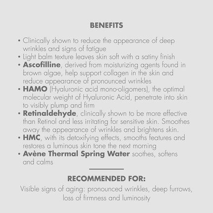 Avene Physiolift Night Smoothing Regenerating Night Balm - Image 3